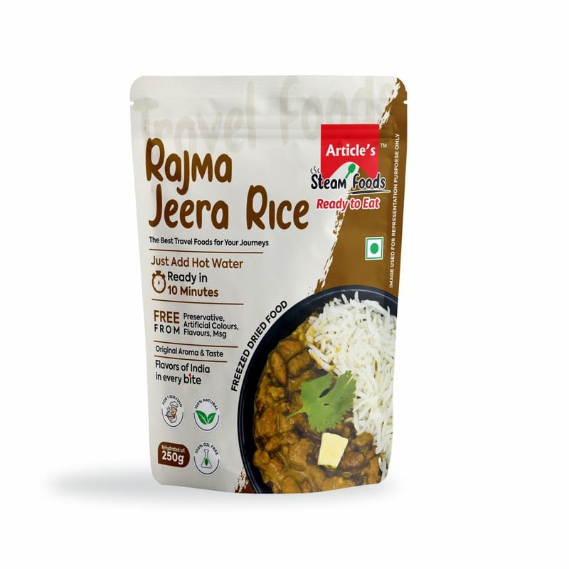 Article’s Rajma & Jeera Rice Combo – Punjabi Favourite Ready to Eat Meal