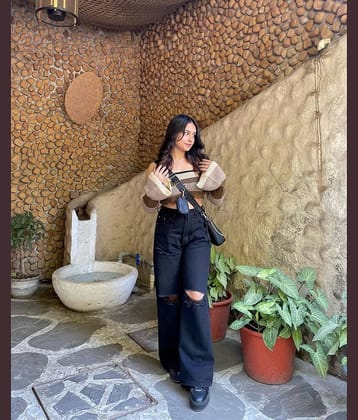 9x denims - Black Denim Regular Fit Women's Jeans ( Pack of 1 )