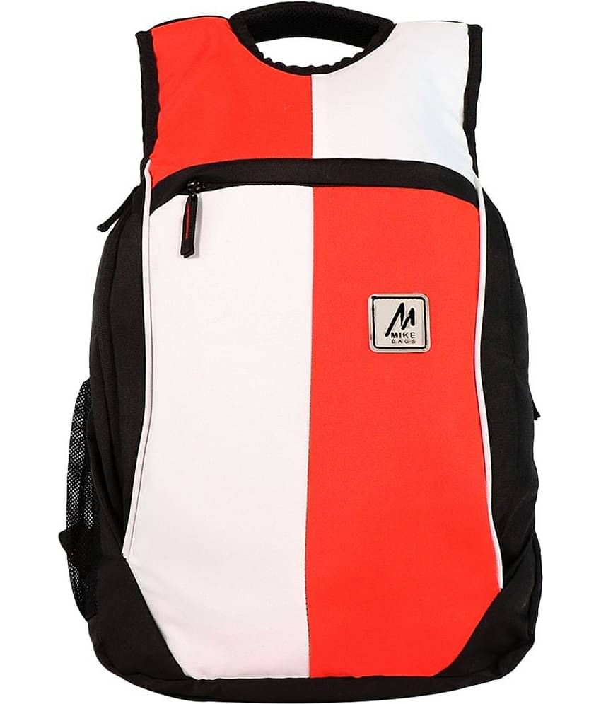 mikebags 20 Ltrs Red School Bag for Boys & Girls