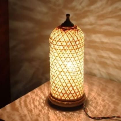 Bamboo Weaving Table Lamp