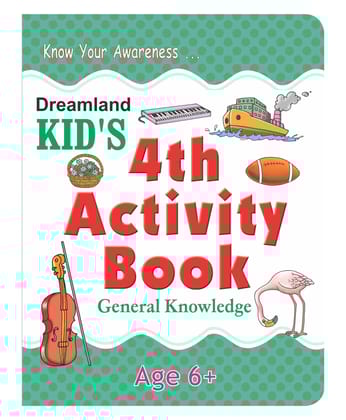 4th Activity Book - General Knowledge(Kid's Activity Books) [Paperback] Dreamland Publications