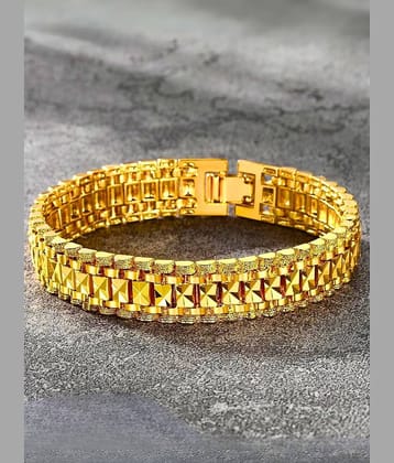 Style Wind Gold Bracelet ( Pack of 1 )