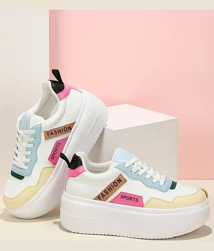 Shoetopia - White Girl's Loafers ( 1 Pair )