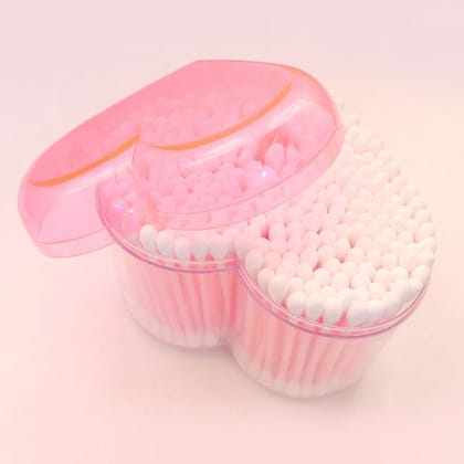 Cotton Buds for ear cleaning, soft and natural cotton swabs (100 pieces)