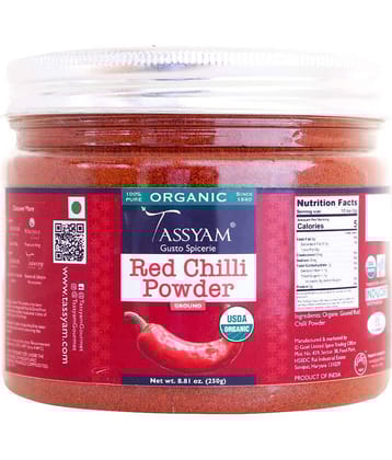 Tassyam - 250 gm Laal Mirch (Red Chili) (Pack of 1)