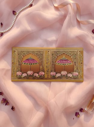 Royal Mughal Canopy Money Envelope – Premium Shagun Envelope for Wedding, Festive & Luxury Gifting