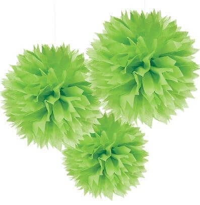 Wanna Party Fluffy Decoration Green