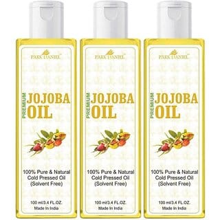 PARK DANIEL Premium Jojoba oil combo pack of 3 bottles of 100 ml(300 ml) (300 ml)