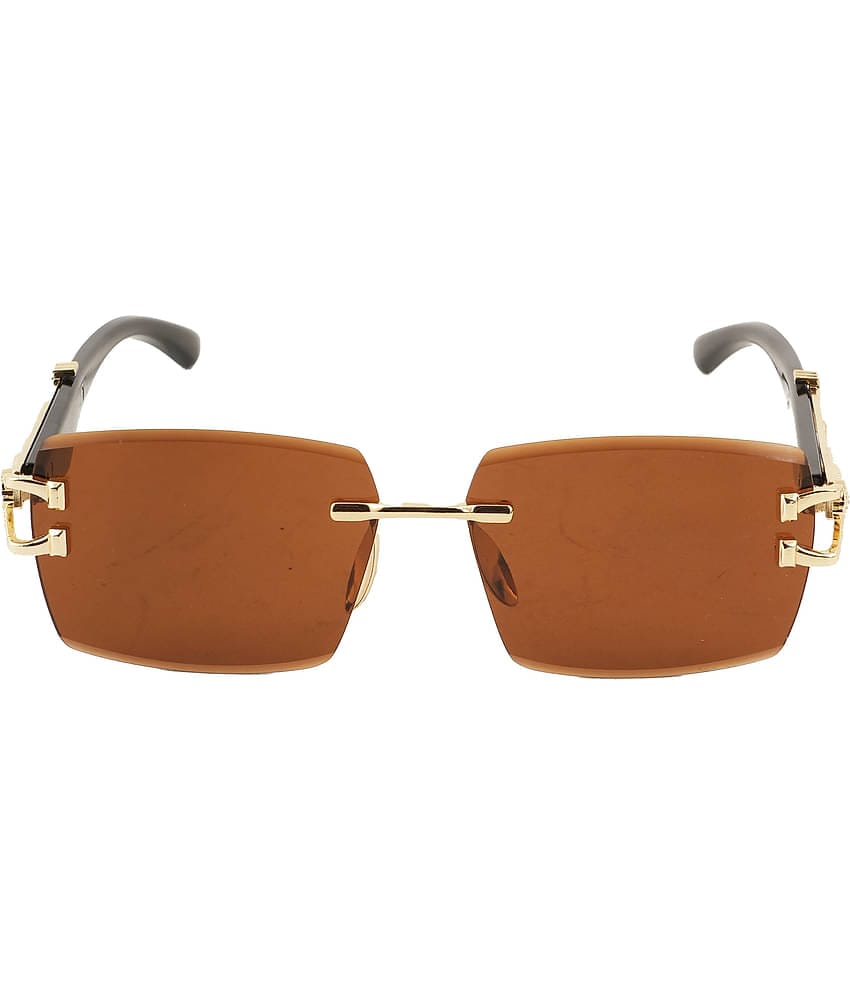 Bayberry Brown Oversized Sunglasses ( Pack of 1 )