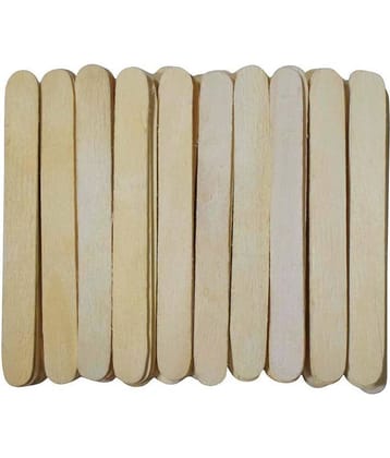 Vardhman Natural Wooden Ice Cream Popsicle Sticks - 200 Pcs
