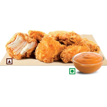 Boneless Wings(7pcs)+Fiery Hell Dip. Boneless Wings(7pcs)+Fiery Hell Dip.