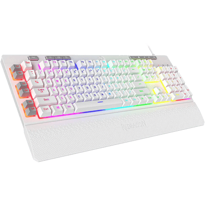 Redragon Shiva K512- Wired Membrane Keyboard RGB White
