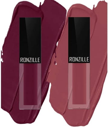 Ronzille - Magenta Matte Lipstick 6