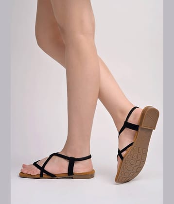 Stylestry Black Women's Flats