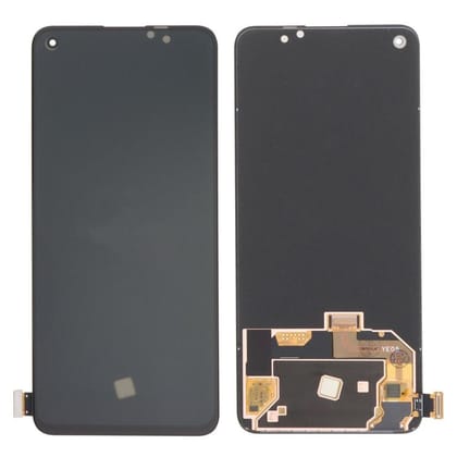 Mobile Display For Oneplus Nord 2T 5G. LCD Combo Touch Screen Folder Compatible With Oneplus Nord 2T 5G-BLACK / CARE OG