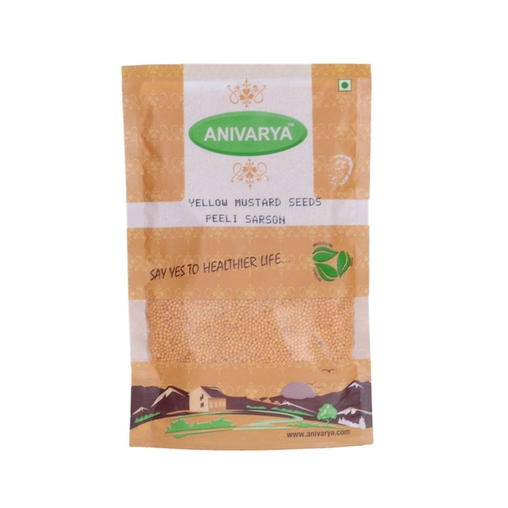 Yellow Mustard Seeds (Peeli Sarson)