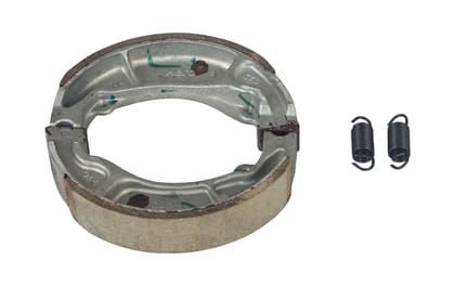 Hero Genuine Brake Shoe / Brake Pad Kit With Spring for Achiever, Destini 125, Glamour, HF Series, Karizma, Maestro, Passion, Pleasure, Splendor & Xtreme 160 | High-Friction Braking | Durable Heat-Resistant Build | OEM Fit & Finish - K06431KTNA701S Hero Genuine Brake Shoe / Brake Pad Kit With Spring for Achiever, Destini 125, Glamour, HF Series, Karizma, Maestro, Passion, Pleasure, Splendor & Xtreme 160 | High-Friction Braking | Durable Heat-Resistant Build | OEM Fit & Finish - K06431KTNA701S