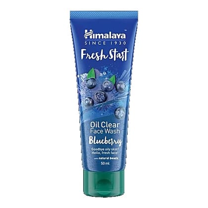Himalaya Fresh Start Oil Clear Blueberry Face Wash, 50 ml