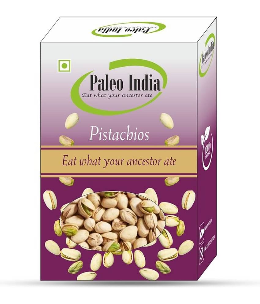 Paleo India Roasted & Salted Pistachios 400 g