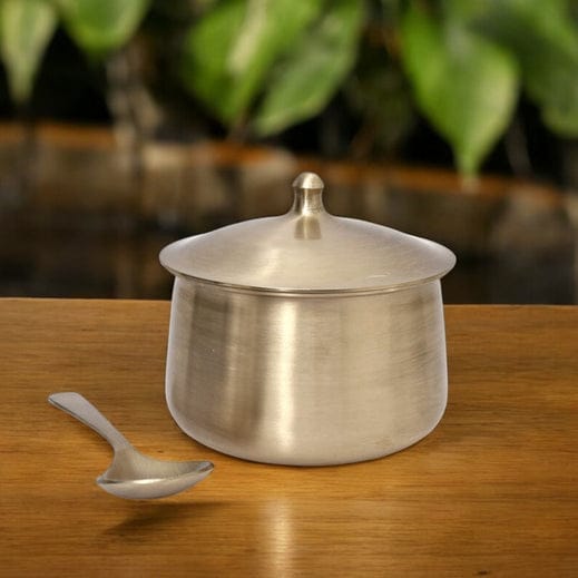 Pure Kansa Handi - Deep Serving Bowl (1 lid, 1 Serving Bowl and 1 ladle)