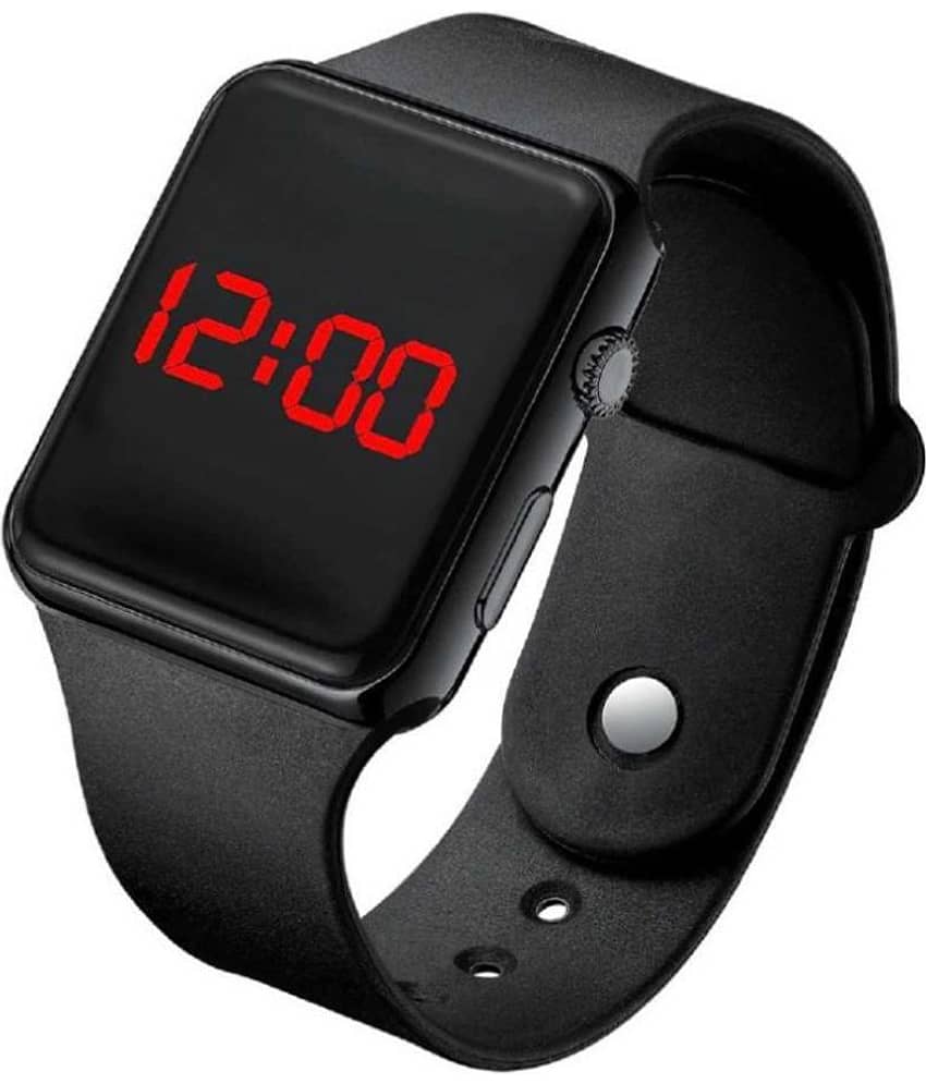 Lee Grant LED Digital Silicon Digital Men's Watch