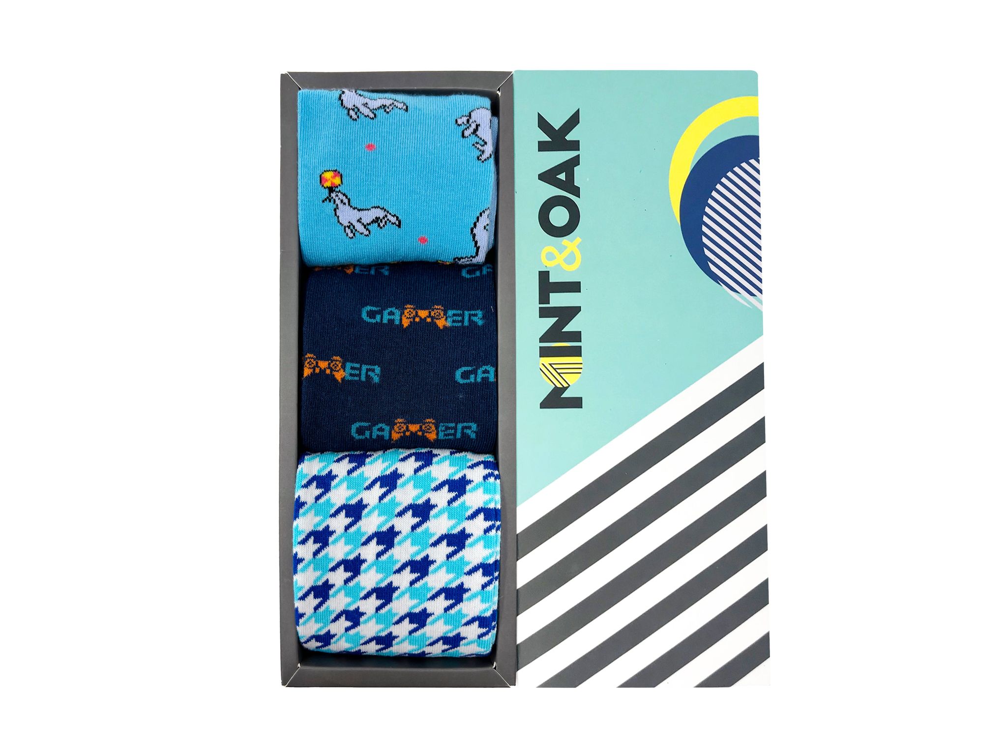 Ultimate Trio Set-of-3 Crew Socks for Men