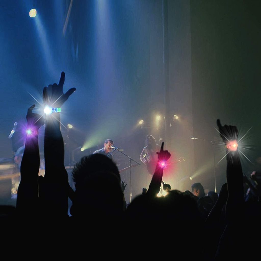 LED Wrist band Multicolor - 1 PC