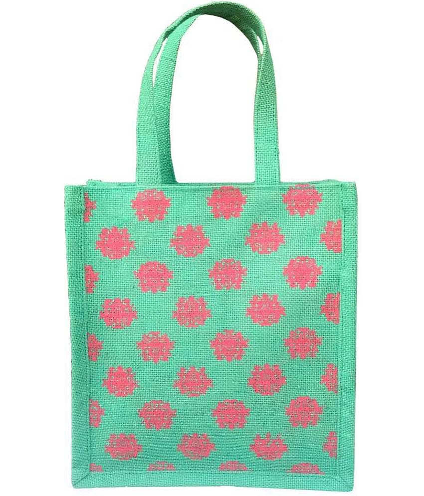 Foonty Green Lunch Bags - 1 Pc
