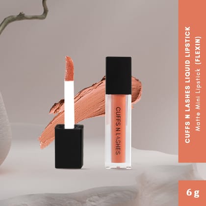 Cuffs N Lashes Matte Mini Liquid Lipstick-Flexin