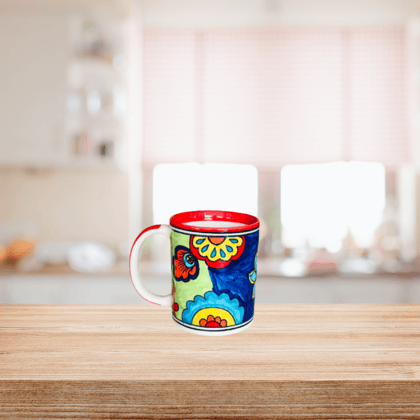 Handcrafted Ceramic | Coffee & Milk Mug | MAYA