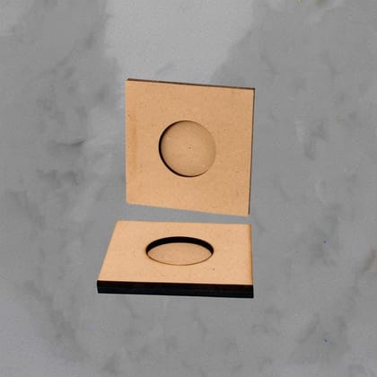 Dbeautify's Square Shape MDF Tea Light Holder