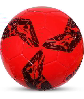 Aivin - Red Rubber Football ( Pack of 1 )