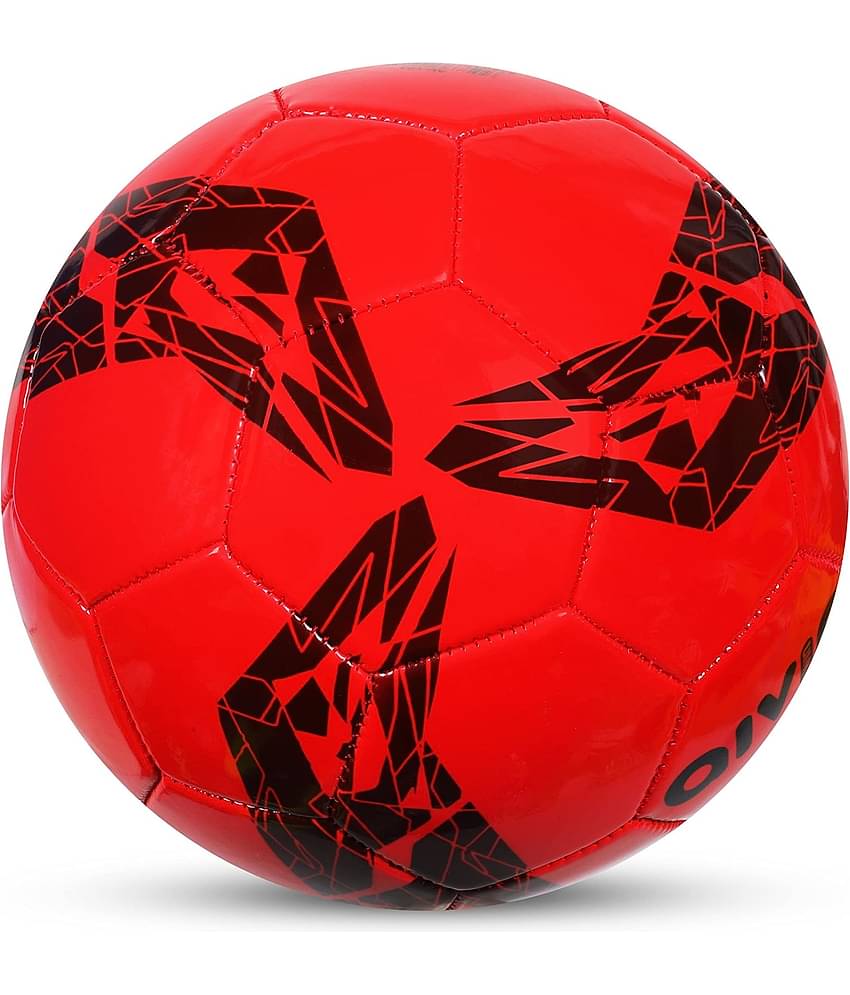 Aivin - Red Rubber Football ( Pack of 1 )