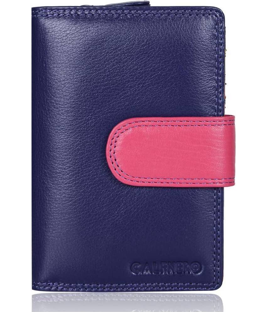 Calfnero Blue Wallet