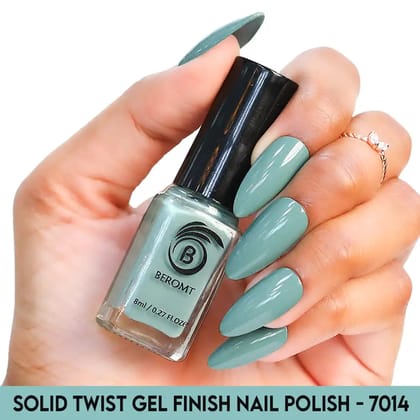 SOLID TWIST GEL FINISH NAIL POLISH- 7014