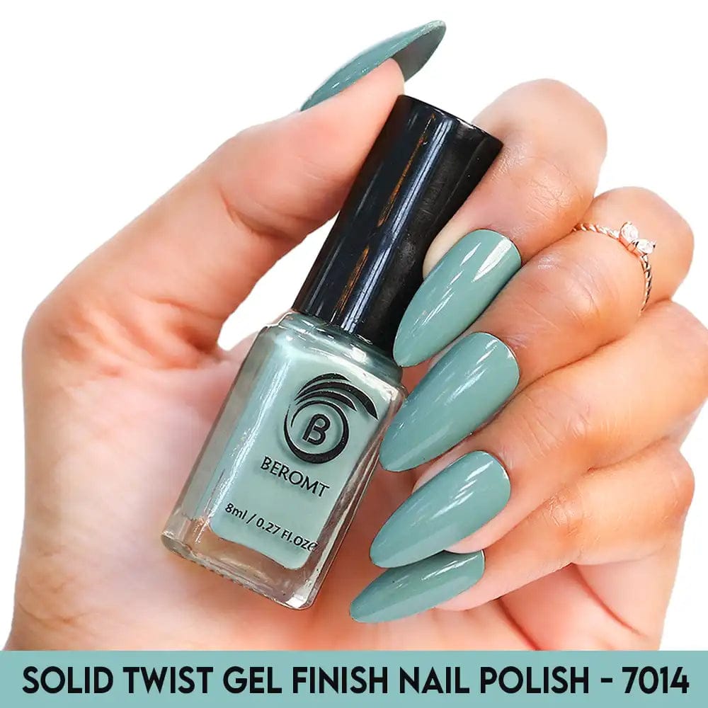 SOLID TWIST GEL FINISH NAIL POLISH- 7014