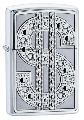 Zippo Crystal Windproof Pocket Lighter