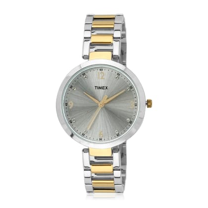 Timex Silver Dial Women Analog Watch - TW000X200-Silver