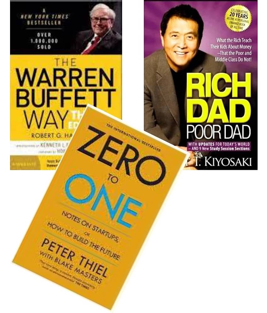 The Warren Buffett Way + Rich Dad Poor Dad + Zero To One