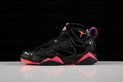 Air Jordan 7 AJ7 - 'Black Patent Leather'-Euro 41