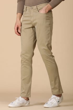 Hugo - Denim Style Trouser - Khaki-XL-36 / KHAKI