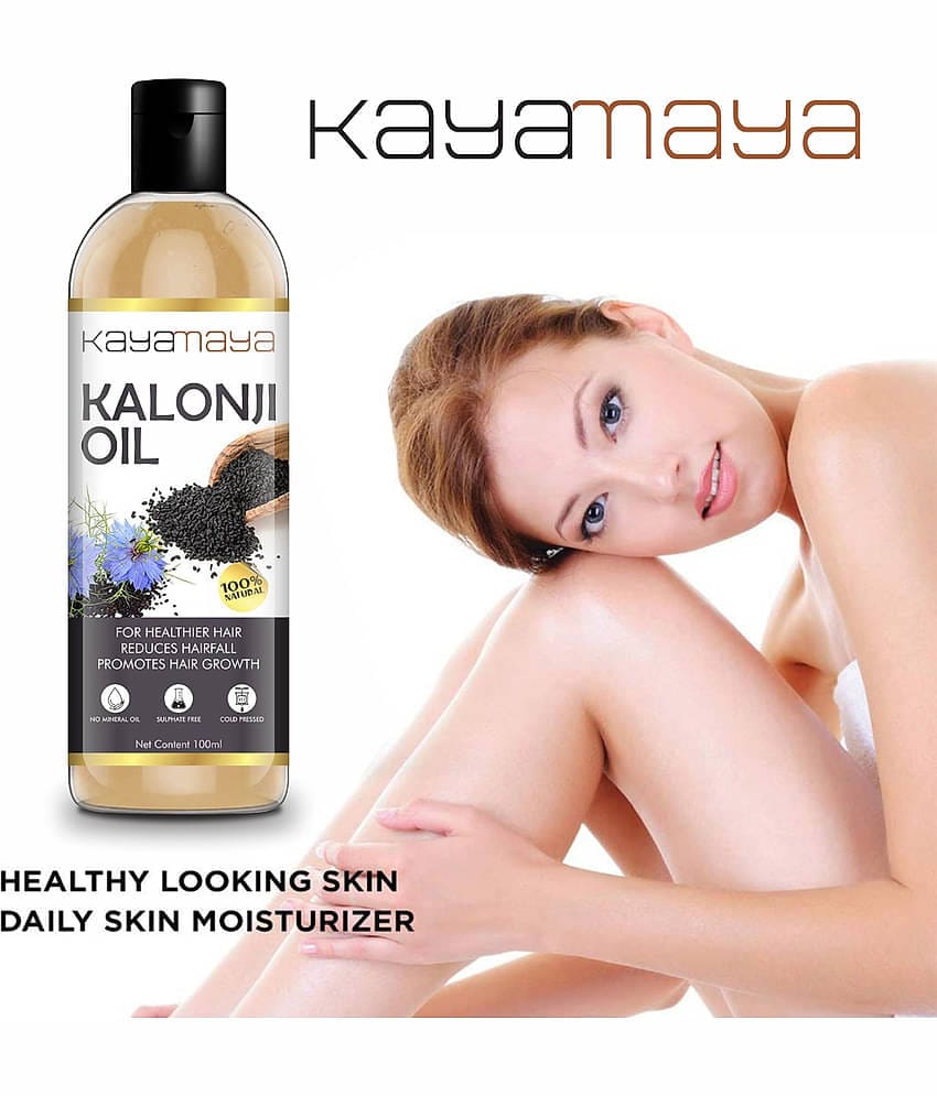 Kayamaya Cold Pressed Kalonji Black Seed Oil 100 mL