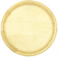 Professional Quality Dholak Goatskin Dayan Drum Treble Head Skin