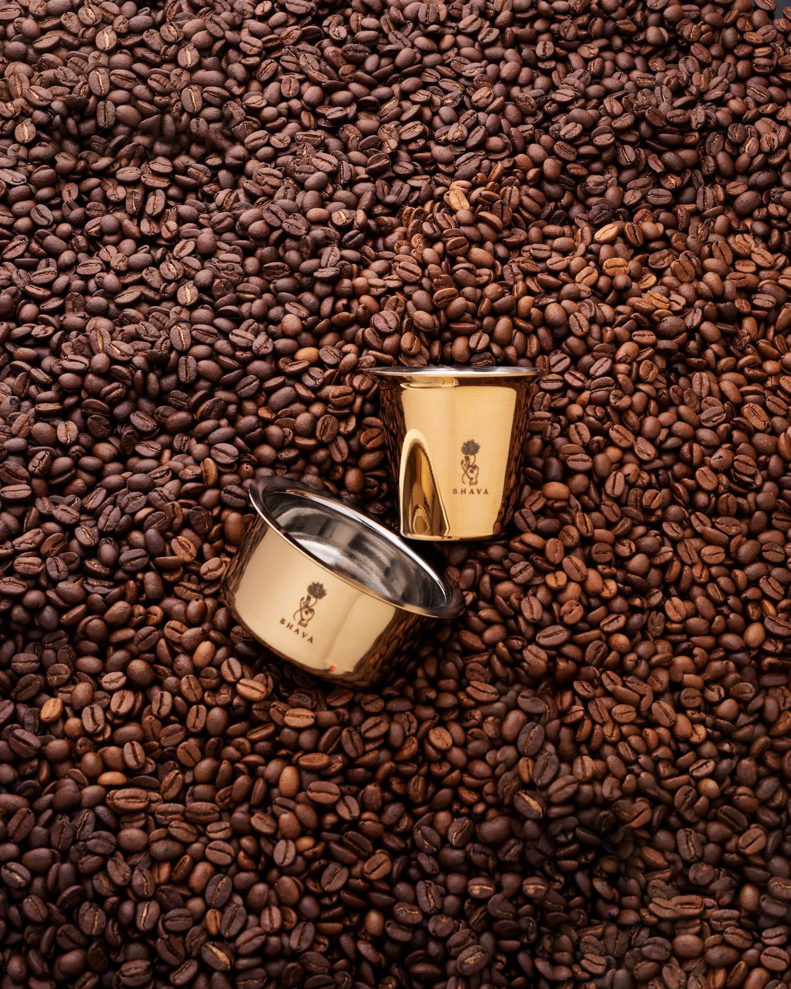 SS with Brass PVD tumbler (Dabara)