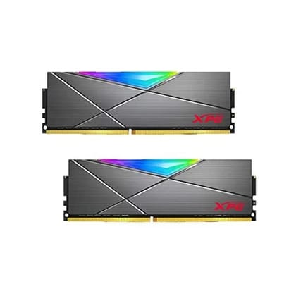 Adata XPG Spectrix D50 RGB 16GB (8GBx2) DDR4 3600MHz Desktop RAM (Tungsten Grey)