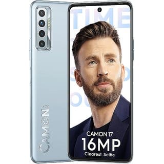 Tecno Camon 17 (Frost Silver, 6GB RAM, 128GB Storage)