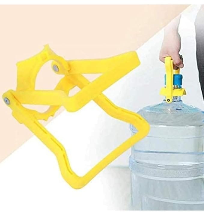 Clazkit Water Carry Bottled Water Pail Bucket Handle Water Upset Bottled Water Handle Pail Buckets Lifter (20L Bottle Lifter) Water Bottle Handle (1) Plastic, Multicolour