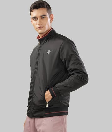 Dollar Polyester Men's Quilted & Bomber Jacket - Black ( Pack of 1 )