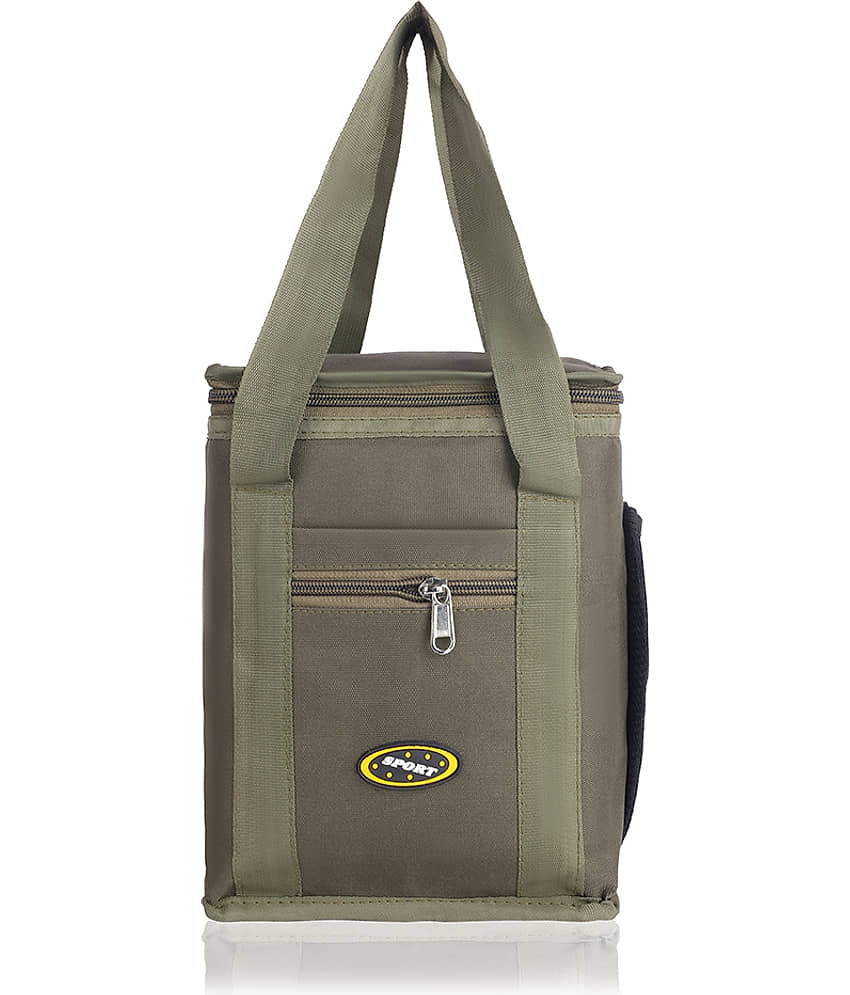 Ozel Bag Green Polyester Lunch Bag Pack of 1