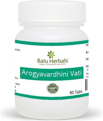 Balu Herbals Arogyavardini Vati 80T Tablet 250 Mg